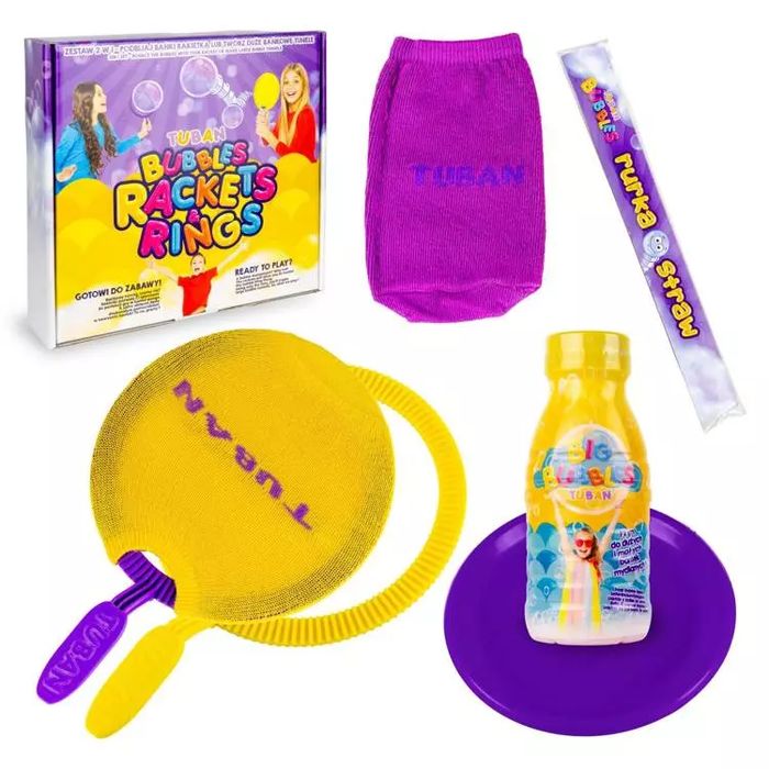 Bańkowe rakietki i obręcze. Tuban. Nowy Produkt