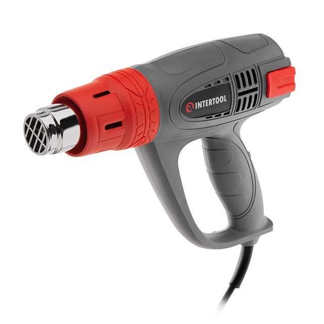 Фен технiчний, 2000 Вт, 3 режими, 60-600 °С, INTERTOOL DT-2420