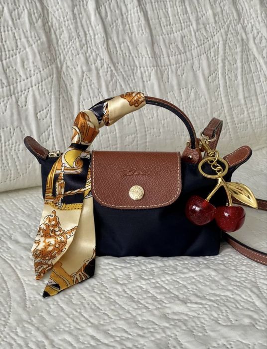 Сумочка longchamp mini +подарунок сумка лонгчамп