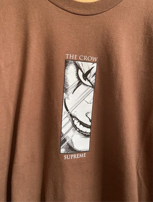 Supreme The Crow long sleeve tee brown