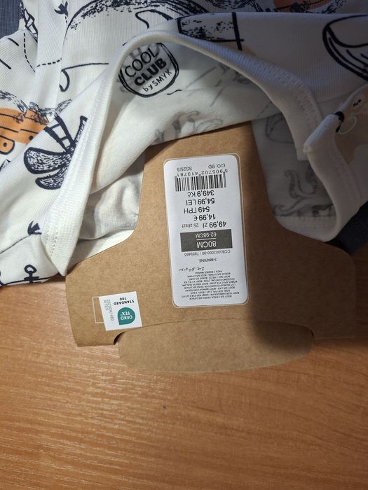 Nowe body niemowlęce rozm.80 smyk