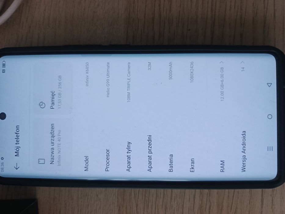 Infinix note 40 pro