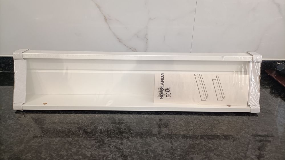 Parteleira MOSSLANDA 55cm
Prateleira p/molduras, branco, 55 cm