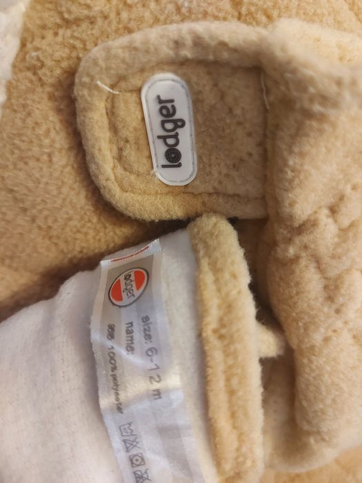 LODGER zimowy komplet mufka + GRATIS: czapka szalik rękawiczki