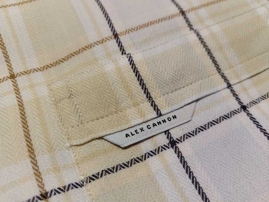 ALEX CANNON USA - NOWA! z LOGO Markowa Koszula Męska rozmiar XL