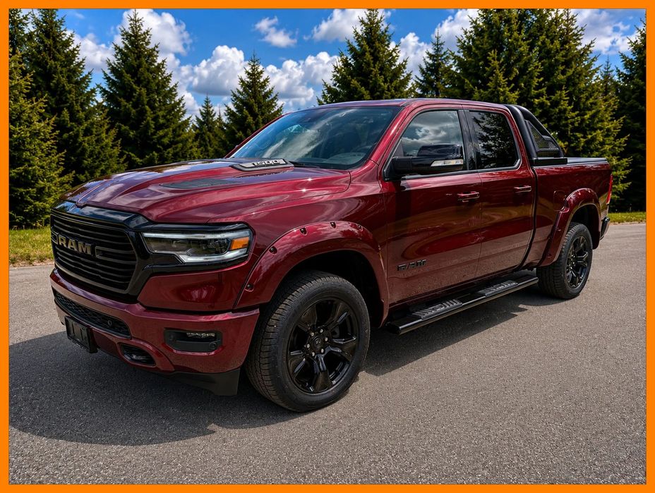 RAM 1500 RAM 1500 Laramie 5.7 Hemi 4x4 długa paka szyberdach fv 23%