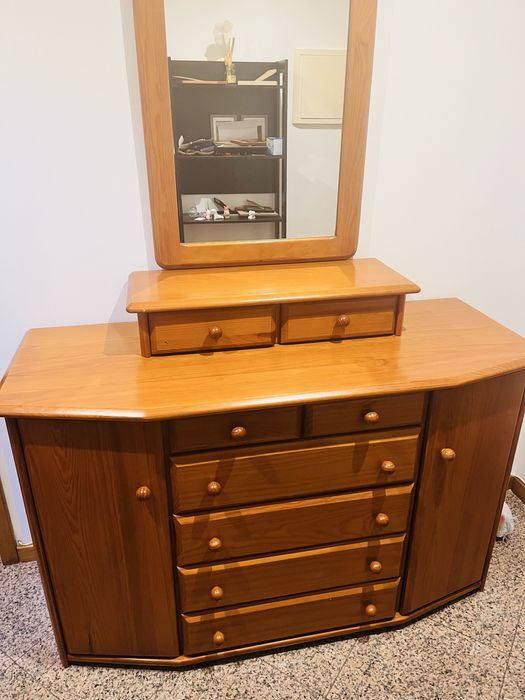 Comoda em madeira maciça de madeira  de cerejeira64750935092097120