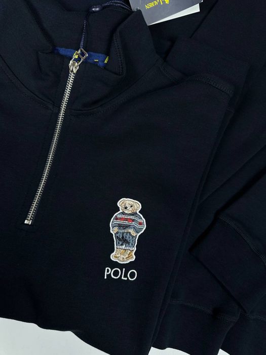 1/4 зип Polo bear by Ralph Lauren, поло бир мишка, кофта свитшот поло