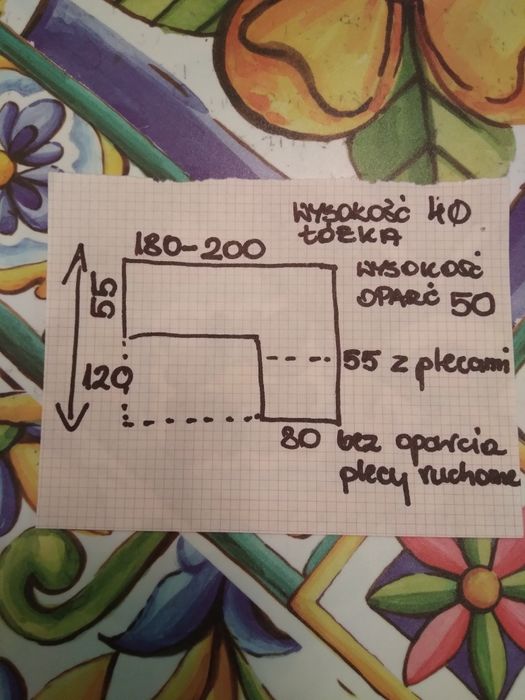 Skorzana sofa rozkladana z funkcją spania.