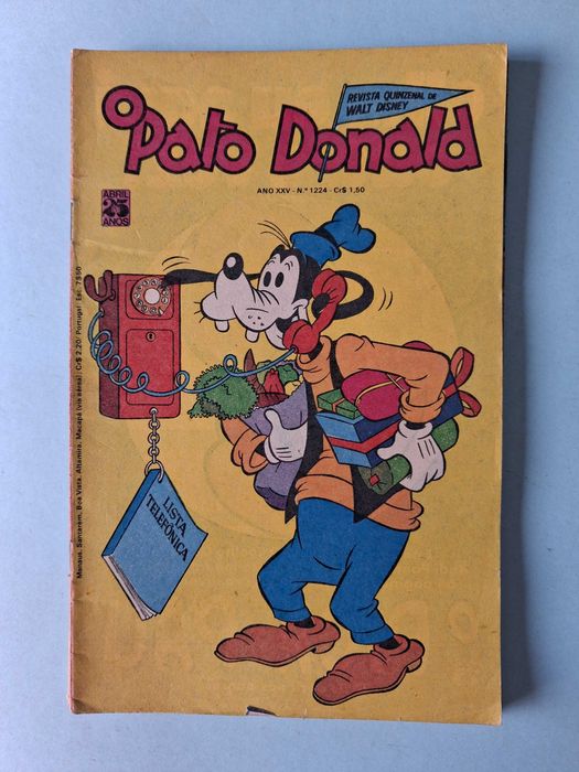 Lote Zé Carioca e Pato Donald , brasileiras dos anos 70