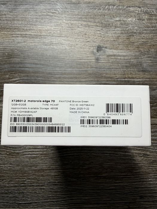 Motorola edge 70 12/512гб