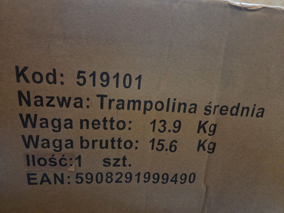 Trampolina średnia 2 sztuki NOWE