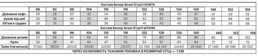 Спортивний костюм для дівчинки