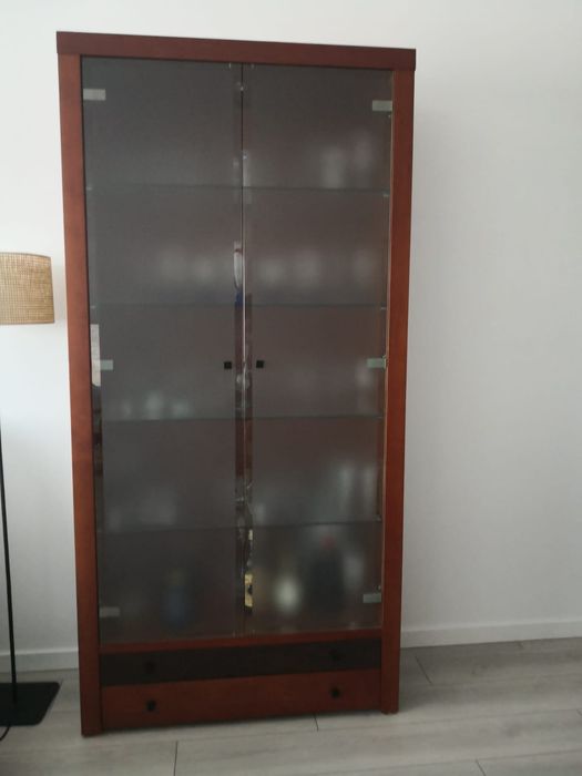 Móveis de sala em madeira maciça