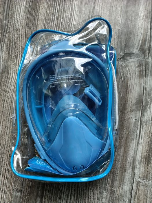 Maska do nurkowania snorkel mask nowa L/ XL