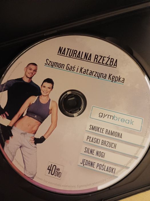 DVD Trening Max Spalanie  Naturalna Rzeźba Gym Break 40 min trening