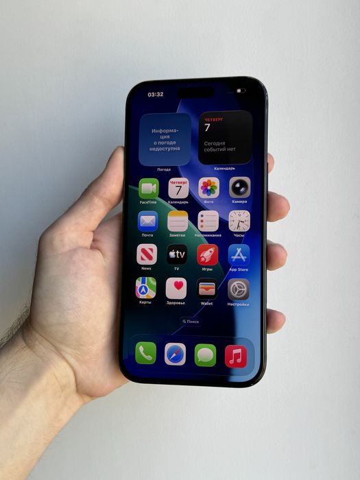 iPhone 16 Pro Max 512 Gb Black Titanium Neverlock АКБ 94% Физическая сим