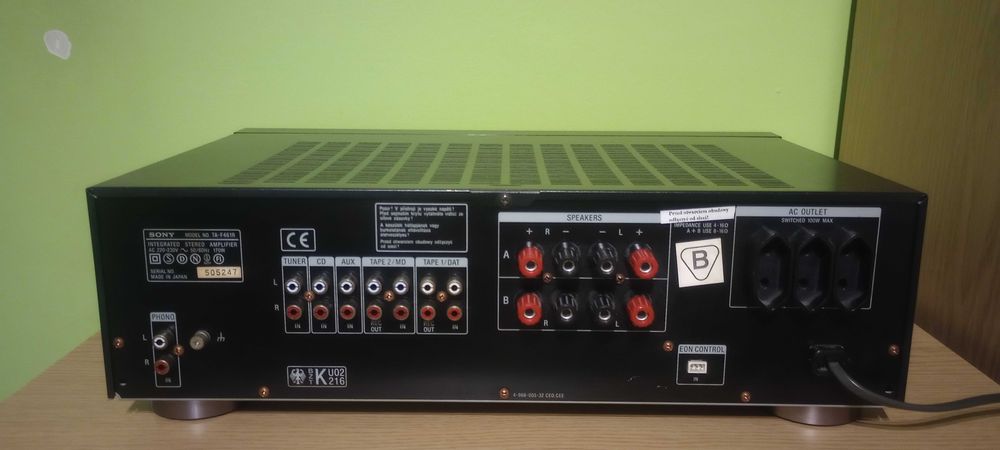 Wzmacniacz Sony TA-F461R solidny sprzęt MOS-FET ES