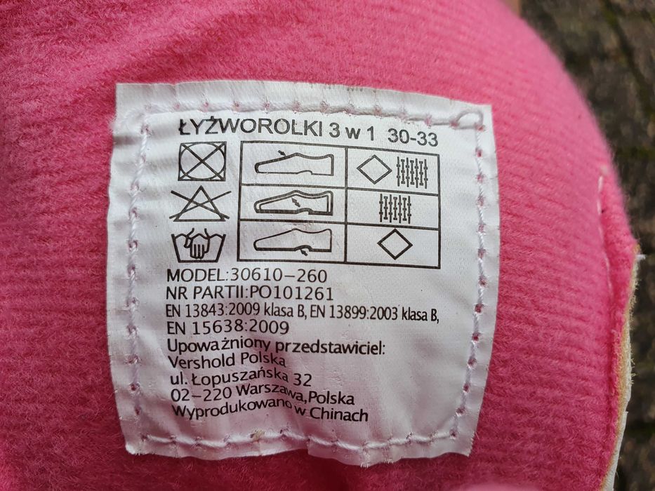 Łyżworolki 3 w 1 (rolki, wrotki i łyżwy)