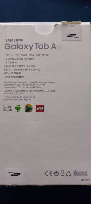 Tablet samsung galaxy tab A