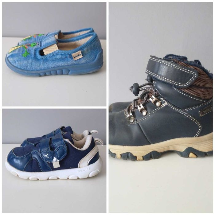 zestaw butów (kapcie, trzewiki) Walky, Decathlon, Cool Club, roz 27