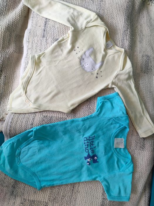 Zestaw body dziewczynka 80