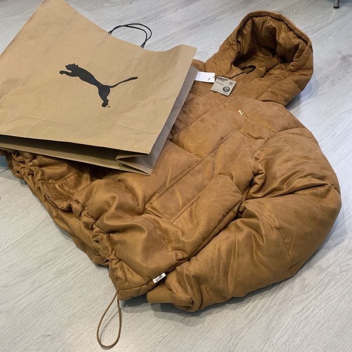 Kurtka Puma MMQ Faux Leather Down Jacket