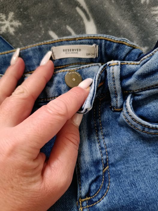 Spodnie dżinsowe dla chłopca od 116 do 128