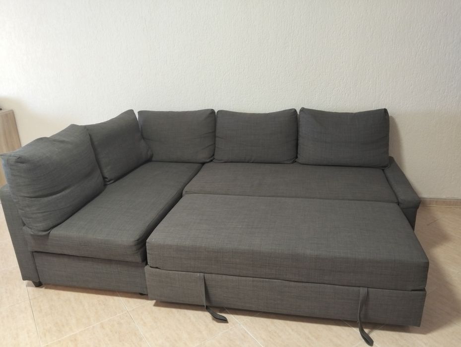 Sofá cama IKEA  cinza