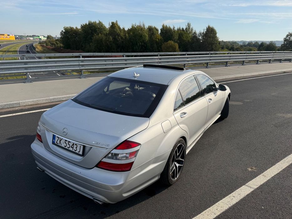 Mercedes-Benz Klasa S Mercedes-Benz S550 Long W221 AMG 2007 V8 LPG 388koni
