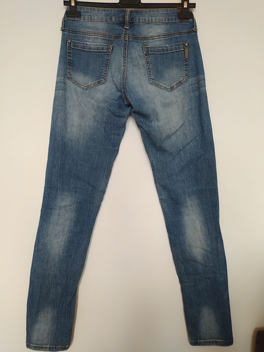 jeansy skinny low waist