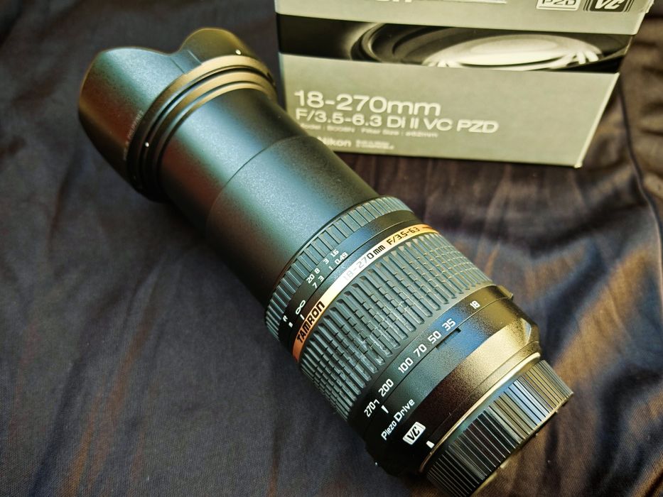 Objetiva Tamron 18-270mm Nikon