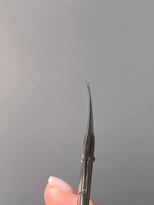 Ножиці для кутикули Staleks, для лівші, 11/3, 11/1, потребують заточки