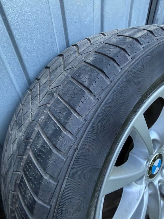 Sprzedam komplet oryginalnych kół zimowych do BMW Serii 3 Styling 390 (wzór V-Spoke)