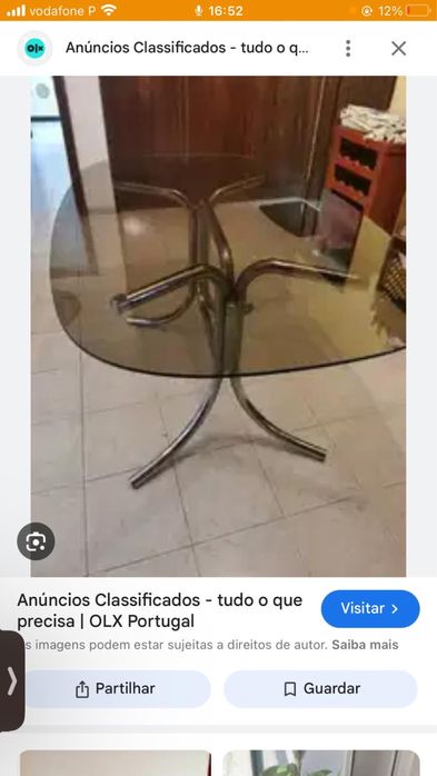 Mesa de Vidro de Sala