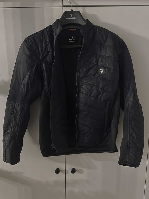 Kurtka motocyklowa REBELHORN Hardy II, Black/Fluo, NOWA, rozm. L