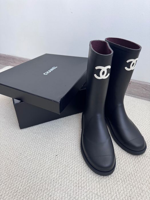 Kaloszy Chanel! Premium jakość! Od ręki 36,37,38,39,40,41