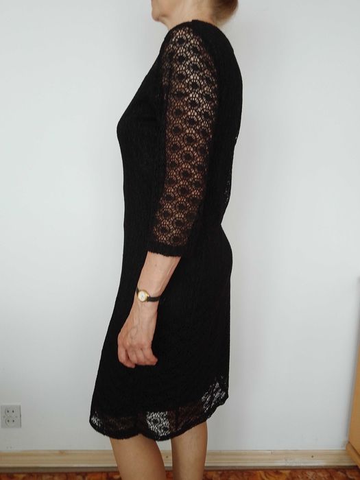 Sukienka z bawełnianej koronki Greence r.L