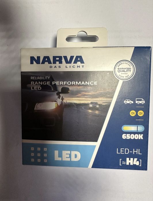 Світлодіодні лампи Narva LED - H4