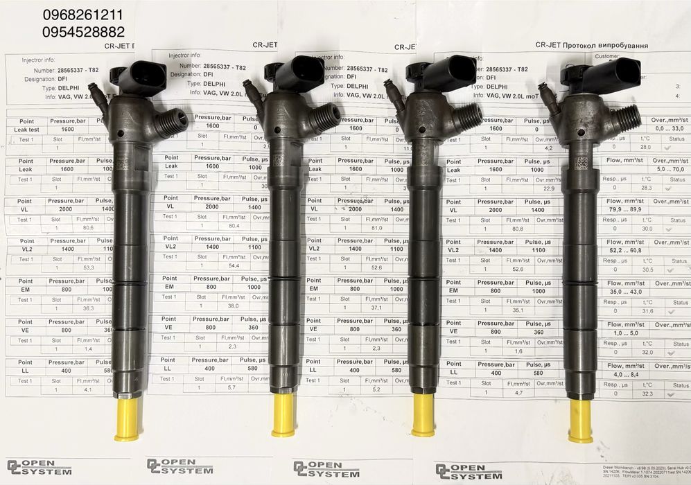 Форсунка 28565337 VW Seat Audi Skoda 2.0 Фольц Ауді Сіат Шкода