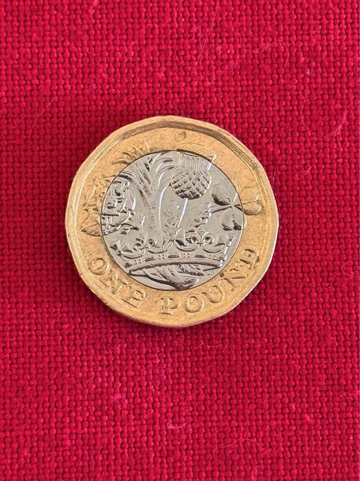 Moeda One Pound 2017 Rainha Elizabeth ||