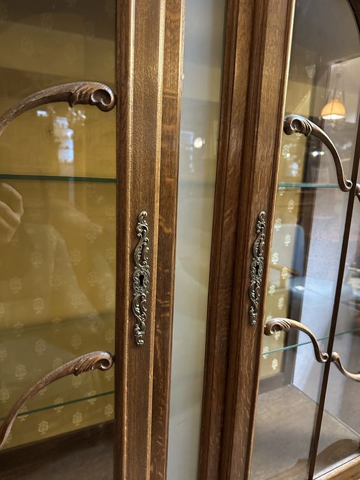 Witryna serwantka ludwikowska dąb