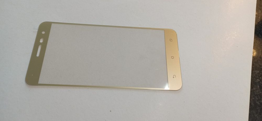 Tampa da frente dourada para ASUS ZenFone 3 5.5"