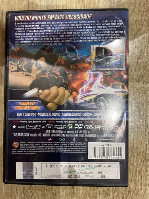 Hot Wheels Vol. 1: AcceleRacers - Ignição (DVD)