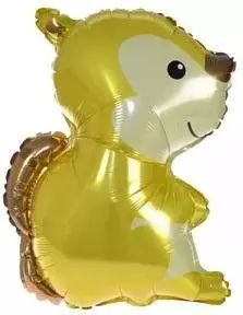 Balon foliowy leśne zwierzątka - wiewiórka 60cm. Arpex. Nowy Produkt