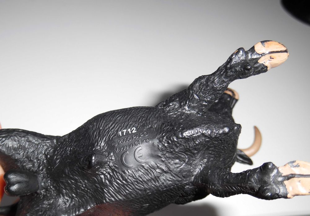 Papo Andalusian Bull - Hand Painted Figurine, 2005