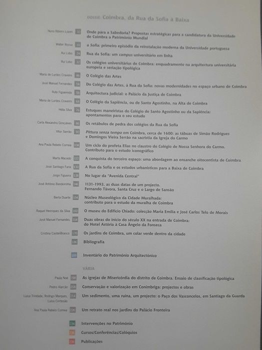 Coimbra, da Rua da Sofia à Baixa / Coimbra. Impresiones y Notas (1957)