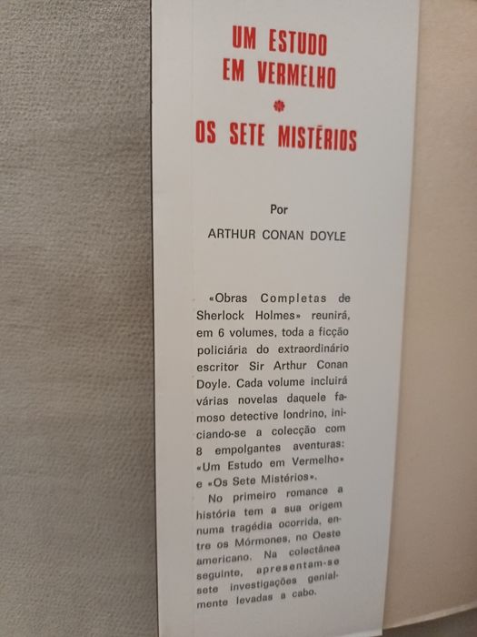 Obras completas de Sherlock Holmes, de Sir Arthur Conan Doyle