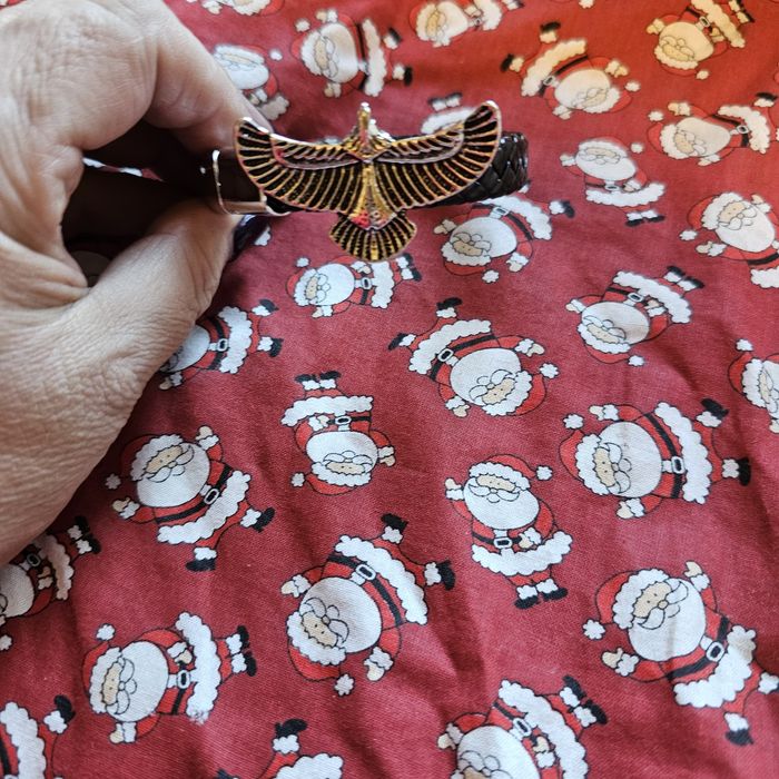 Modna pleciona branzoletka z orłem