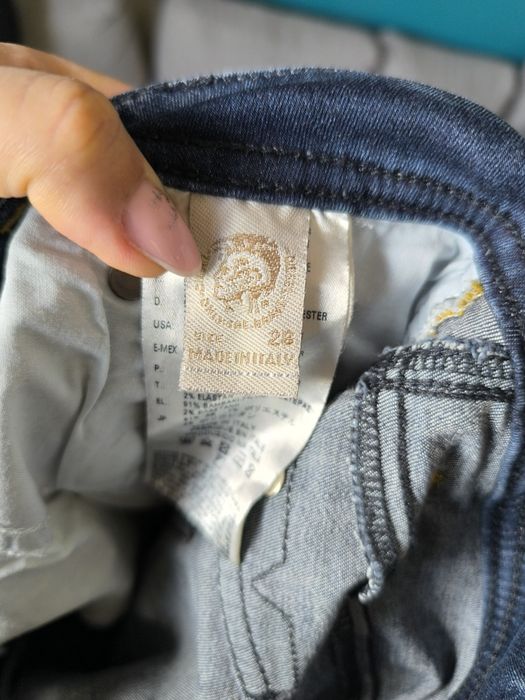 W28 L32 Diesel spodnie jeansowe męskie